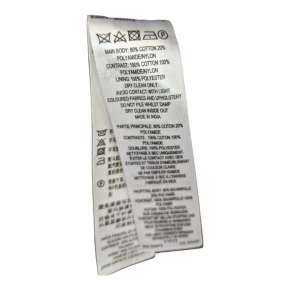 French Connection Sleeveless Above The Knee V Neck Sheath Dress Women's 10 Black - Picture 7 of 9